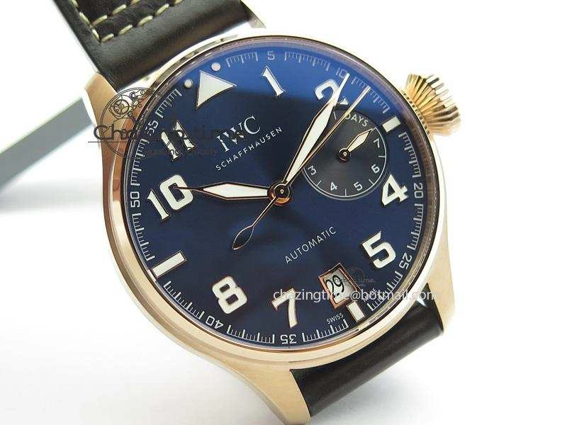 Big Pilot IW500909 RG ZF 1:1 Best Edition Le Petit Prince On Brown Leather Strap A Sophisticated 7293