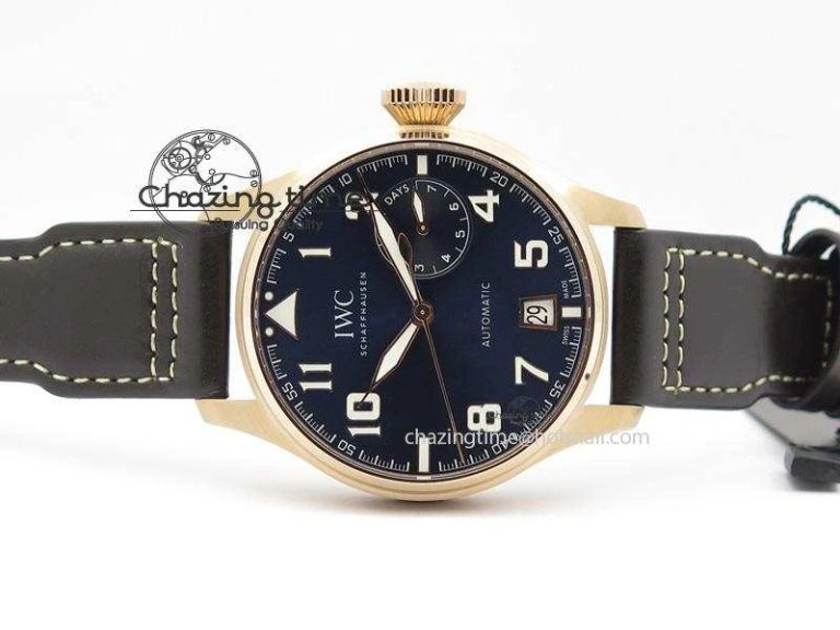 Big Pilot IW500909 RG ZF 1:1 Best Edition Le Petit Prince On Brown Leather Strap A Sophisticated 7293