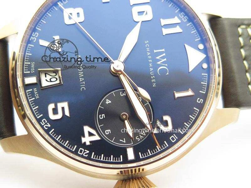 Big Pilot IW500909 RG ZF 1:1 Best Edition Le Petit Prince On Brown Leather Strap A Sophisticated 7293