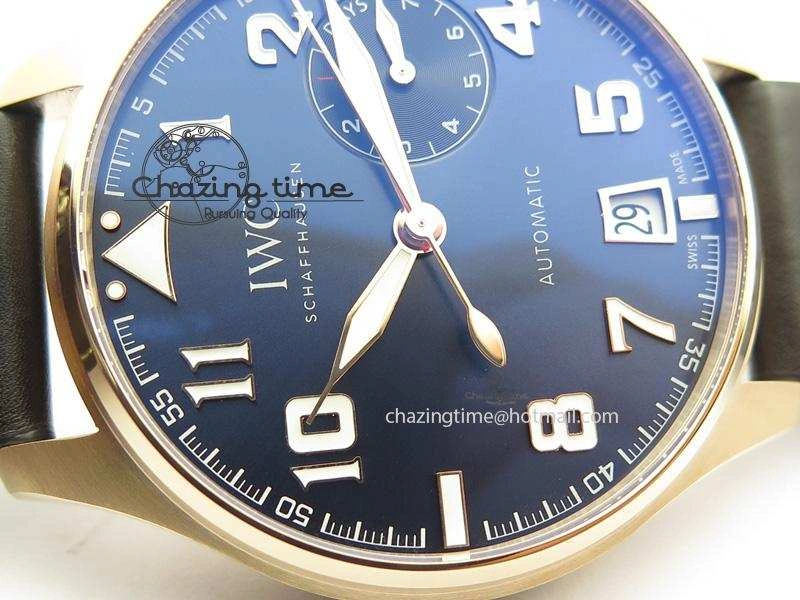 Big Pilot IW500909 RG ZF 1:1 Best Edition Le Petit Prince On Brown Leather Strap A Sophisticated 7293