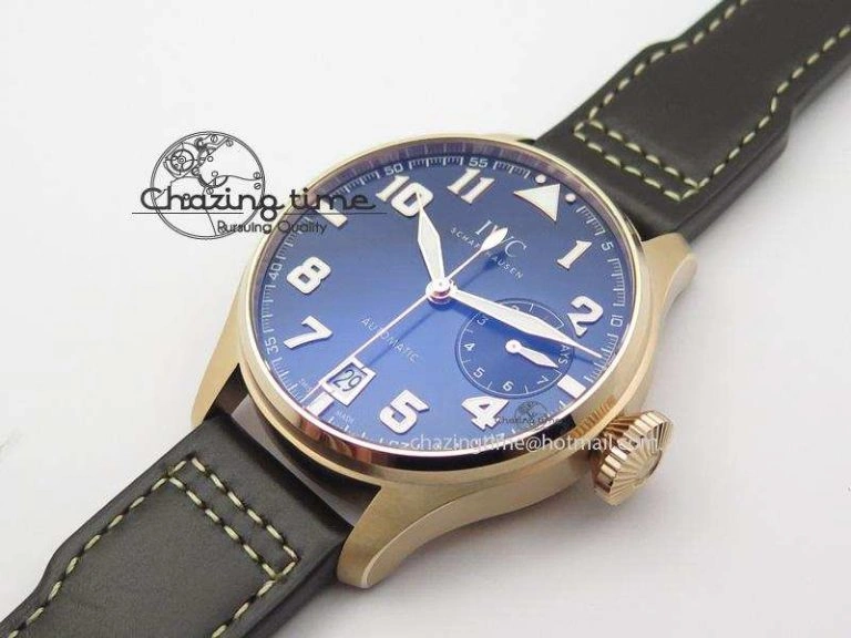 Big Pilot IW500909 RG ZF 1:1 Best Edition Le Petit Prince On Brown Leather Strap A Sophisticated 7293