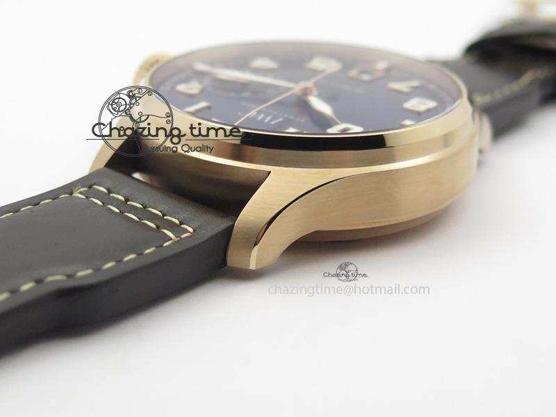 Big Pilot IW500909 RG ZF 1:1 Best Edition Le Petit Prince On Brown Leather Strap A Sophisticated 7293