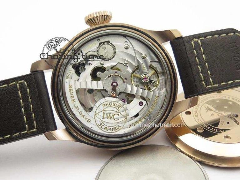 Big Pilot IW500909 RG ZF 1:1 Best Edition Le Petit Prince On Brown Leather Strap A Sophisticated 7293