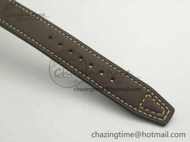 Big Pilot IW501004 Titanium ZF 1:1 Best Edition Black Dial On Brown Leather Strap A Resilient 7212