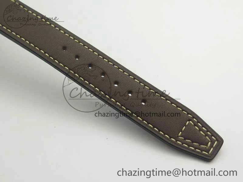 Big Pilot IW501004 Titanium ZF 1:1 Best Edition Black Dial On Brown Leather Strap A Resilient 7212