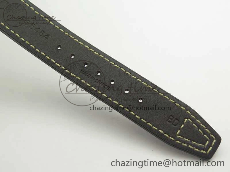 Big Pilot IW501004 Titanium ZF 1:1 Best Edition Black Dial On Brown Leather Strap A Resilient 7212