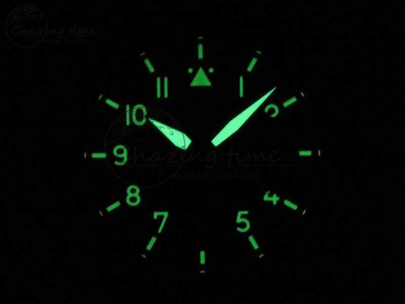 Big Pilot IW501004 Titanium ZF 1:1 Best Edition Black Dial On Brown Leather Strap A Resilient 7212
