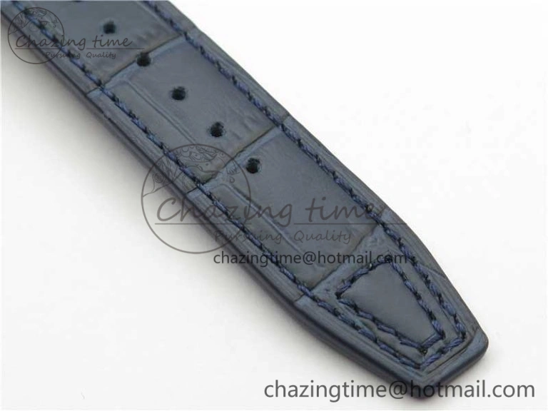 SoftTouch Big Pilot IW501008 “Boutique London” SS ZF Best Edition Blue Dial on Blue Leather Strap A 7106