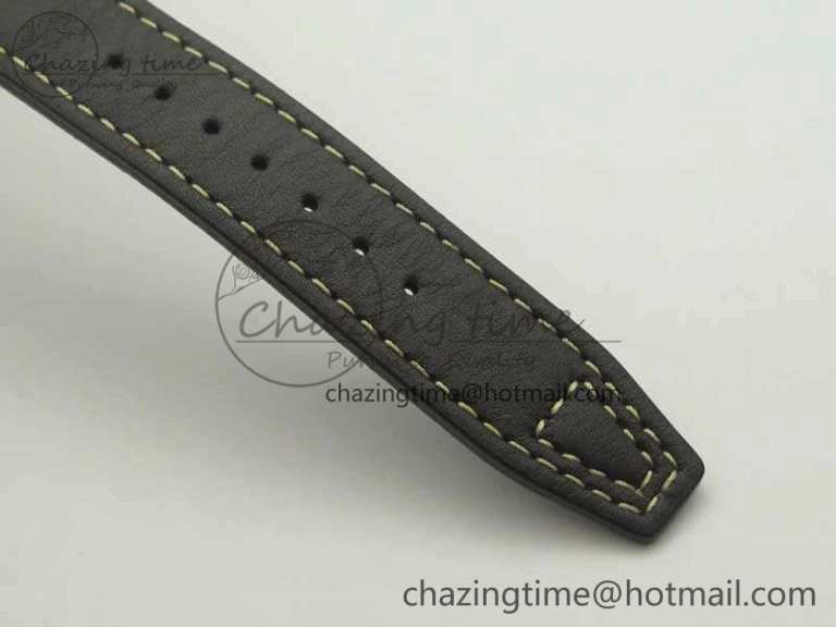 Big Pilot IW510301 Satin-Polished RG YLF Best Edition Black Dial On Leather Strap A Original 7222