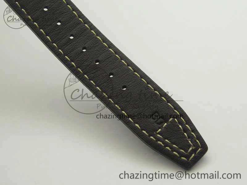 Big Pilot IW510301 Satin-Polished RG YLF Best Edition Black Dial On Leather Strap A Original 7222