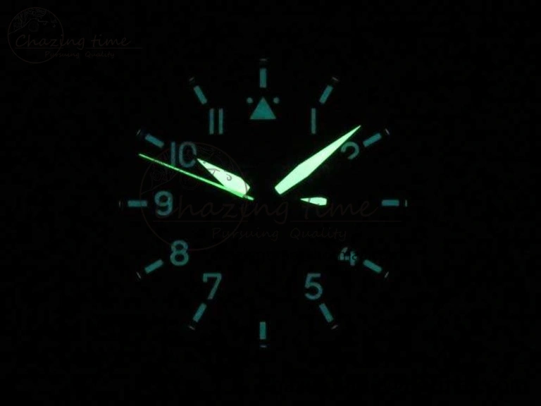 Big Pilot IW510301 Satin-Polished RG YLF Best Edition Black Dial On Leather Strap A Original 7222