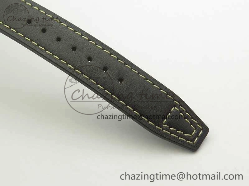 Big Pilot IW510301 Satin-Polished SS YLF Best Edition Black Dial On Leather Strap A Chic 7213