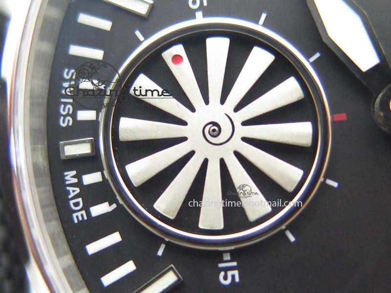 Affordable Big Pilot “Markus Buhler” IW5003 Turbine Movement On Black Strap A 7378