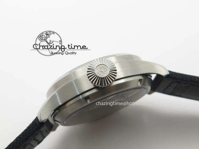 Affordable Big Pilot “Markus Buhler” IW5003 Turbine Movement On Black Strap A 7378