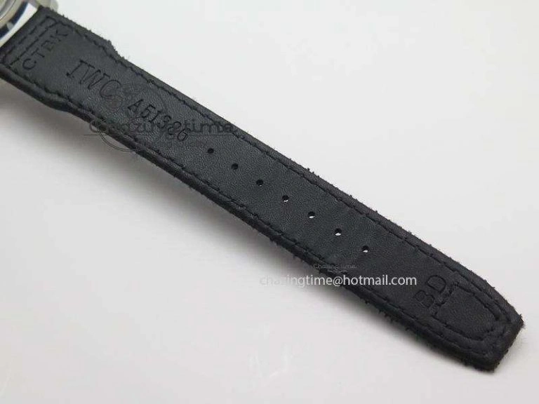 Affordable Big Pilot “Markus Buhler” IW5003 Turbine Movement On Black Strap A 7378