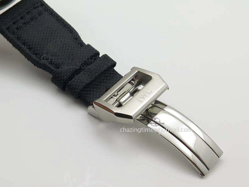 Affordable Big Pilot “Markus Buhler” IW5003 Turbine Movement On Black Strap A 7378