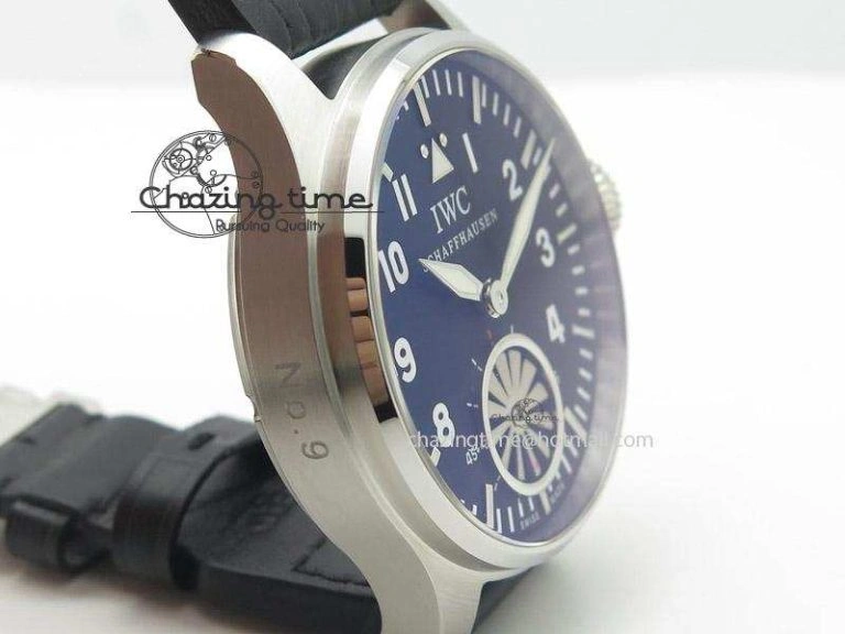 UrbanStyle Big Pilot “Markus Buhler” IW5003 Turbine Movement V6F Best Edition On Leather Strap A 7334