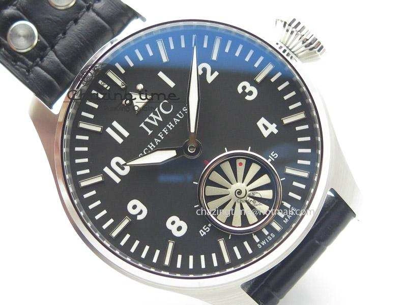UrbanStyle Big Pilot “Markus Buhler” IW5003 Turbine Movement V6F Best Edition On Leather Strap A 7334