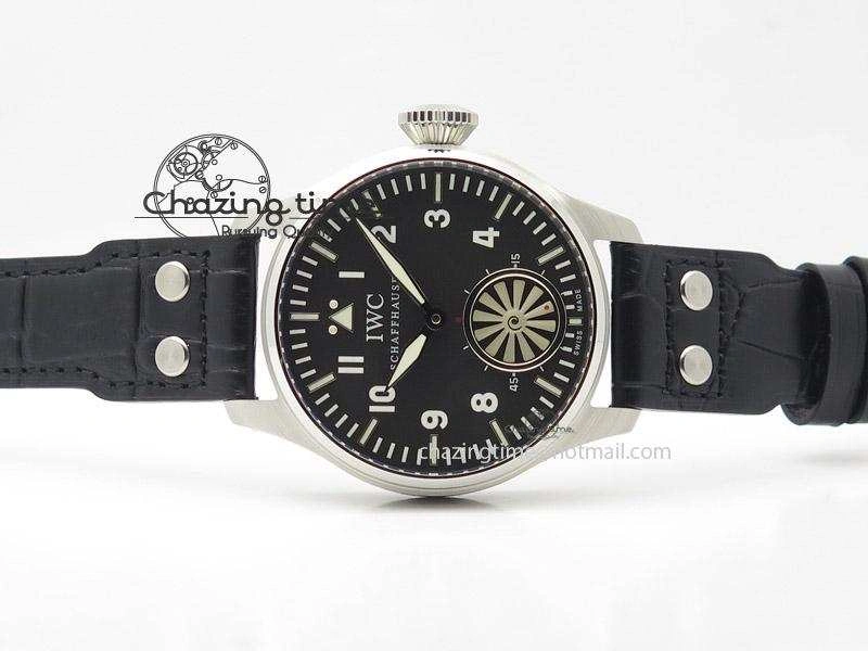 UrbanStyle Big Pilot “Markus Buhler” IW5003 Turbine Movement V6F Best Edition On Leather Strap A 7334