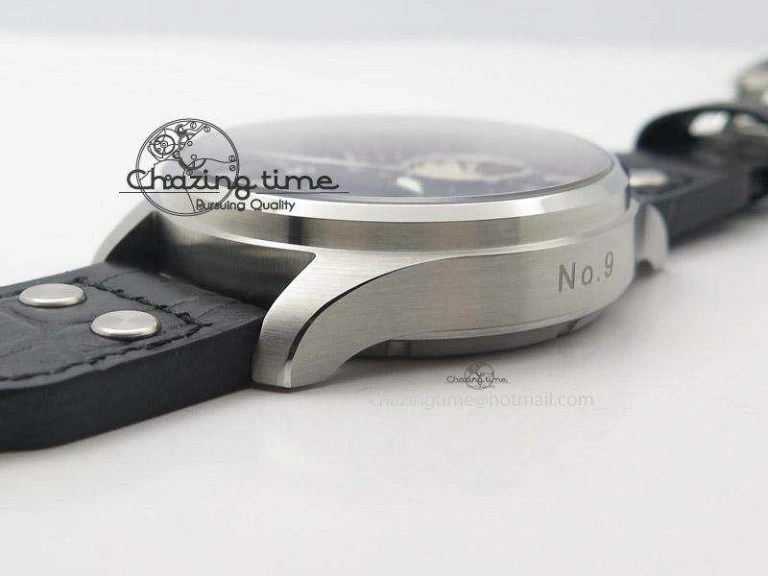 UrbanStyle Big Pilot “Markus Buhler” IW5003 Turbine Movement V6F Best Edition On Leather Strap A 7334