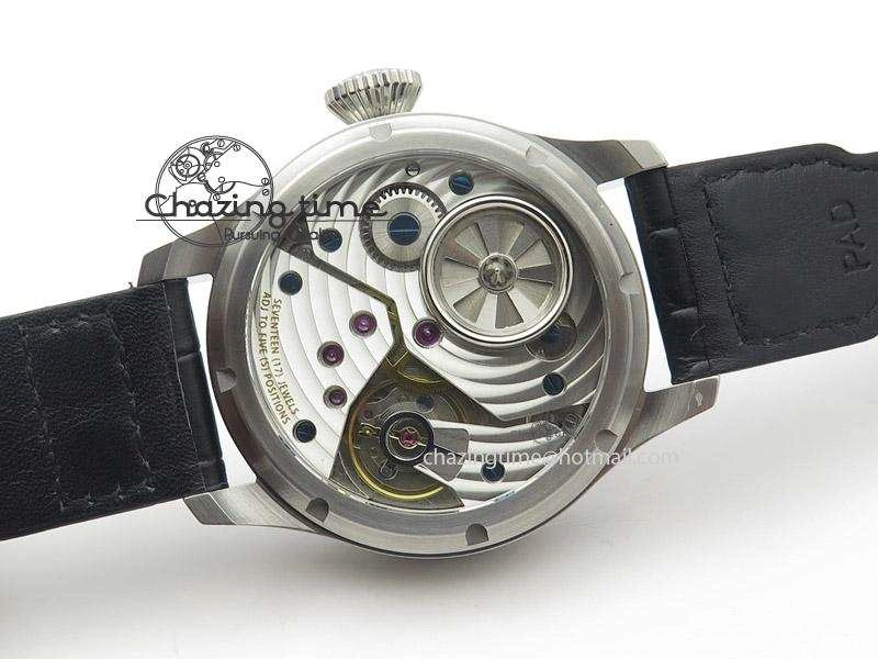 UrbanStyle Big Pilot “Markus Buhler” IW5003 Turbine Movement V6F Best Edition On Leather Strap A 7334