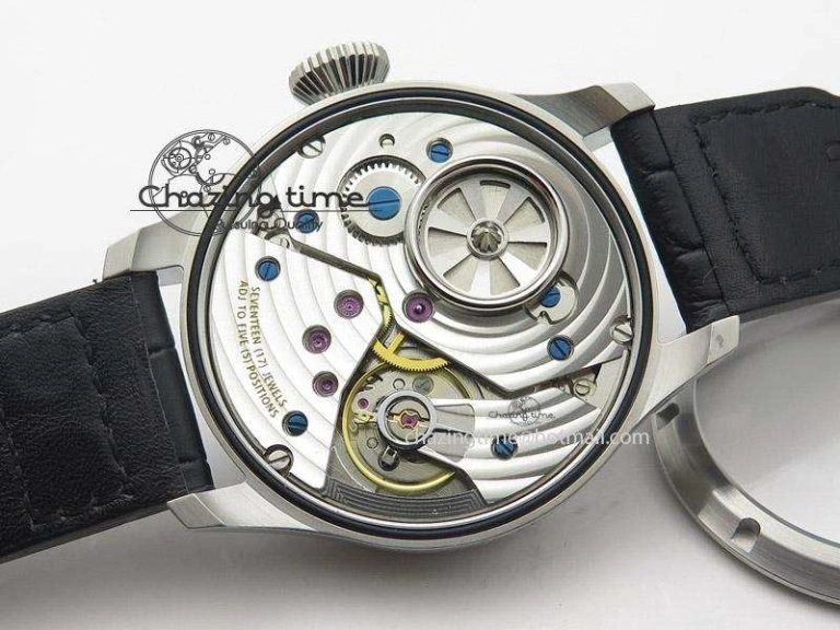 UrbanStyle Big Pilot “Markus Buhler” IW5003 Turbine Movement V6F Best Edition On Leather Strap A 7334