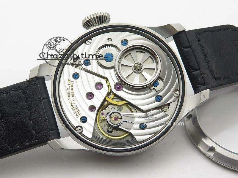 UrbanStyle Big Pilot “Markus Buhler” IW5003 Turbine Movement V6F Best Edition On Leather Strap A 7334