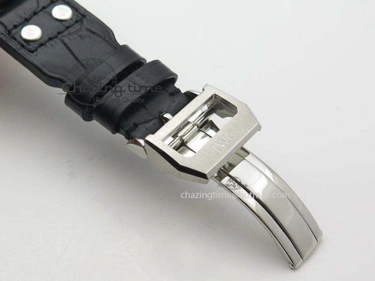 UrbanStyle Big Pilot “Markus Buhler” IW5003 Turbine Movement V6F Best Edition On Leather Strap A 7334