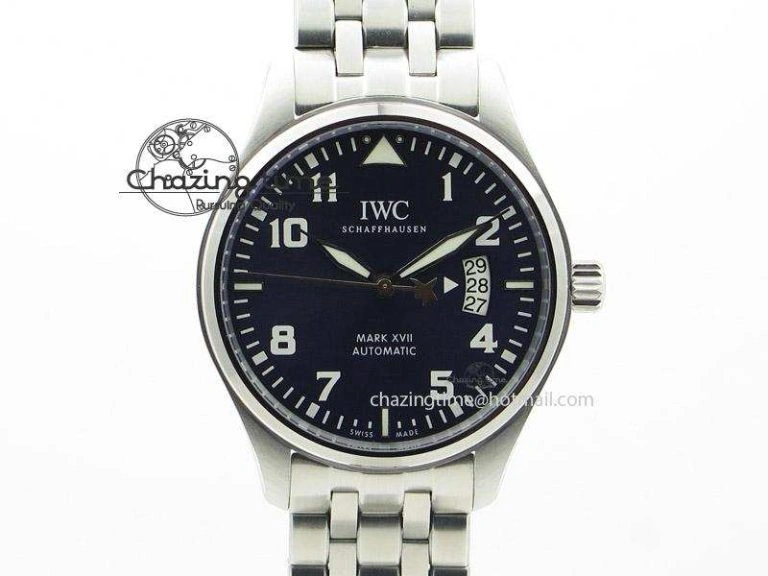 UrbanStyle Big Pilot “Markus Buhler” IW5003 Turbine Movement V6F Best Edition On Leather Strap A 7334