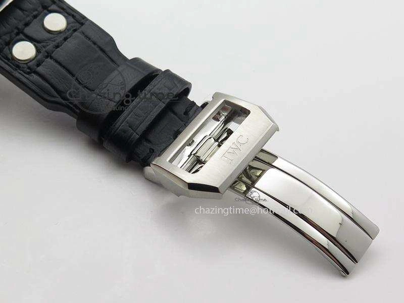 Big Pilot “Markus Buhler” IW5003 Turbine V6F Best Edition Grey Dial On Leather Strap A Seasonal 7314