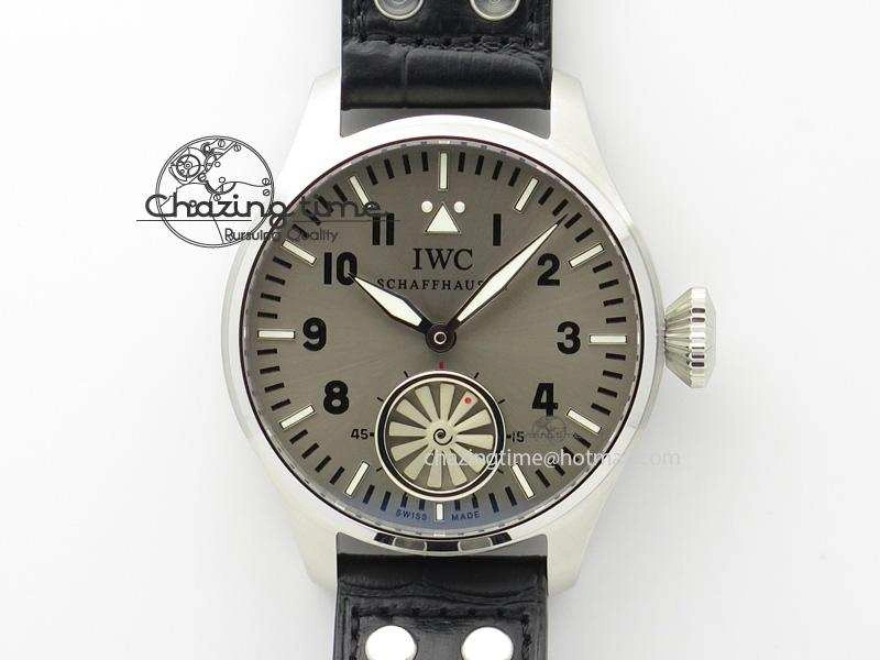 Big Pilot “Markus Buhler” IW5003 Turbine V6F Best Edition Grey Dial On Leather Strap A Seasonal 7314