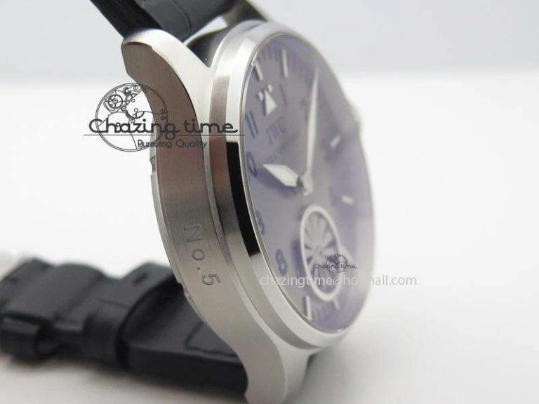 Big Pilot “Markus Buhler” IW5003 Turbine V6F Best Edition Grey Dial On Leather Strap A Seasonal 7314