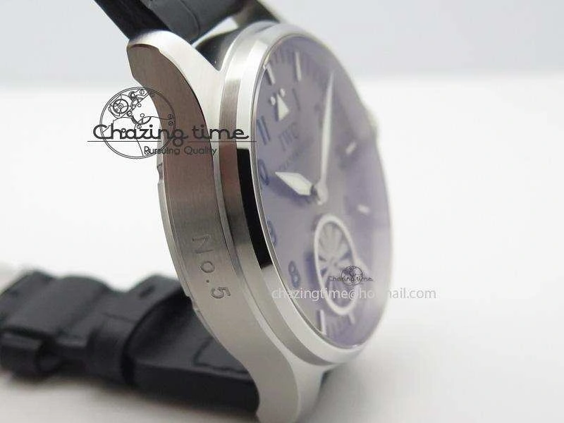 Big Pilot “Markus Buhler” IW5003 Turbine V6F Best Edition Grey Dial On Leather Strap A Seasonal 7314