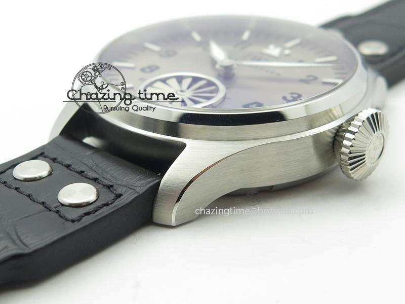 Big Pilot “Markus Buhler” IW5003 Turbine V6F Best Edition Grey Dial On Leather Strap A Seasonal 7314