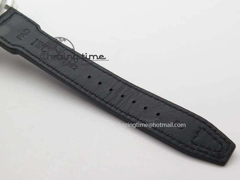 Thermal Big Pilot “Markus Buhler” IW5003 Turbine V6F Best Edition Silver Dial On Leather Strap A 7315