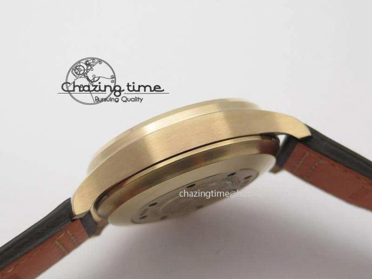 Vibrant Big Pilot Real PR 2016 IW500917 RG ZF Best Edition Gray Dial On Brown Leather Strap A 7290