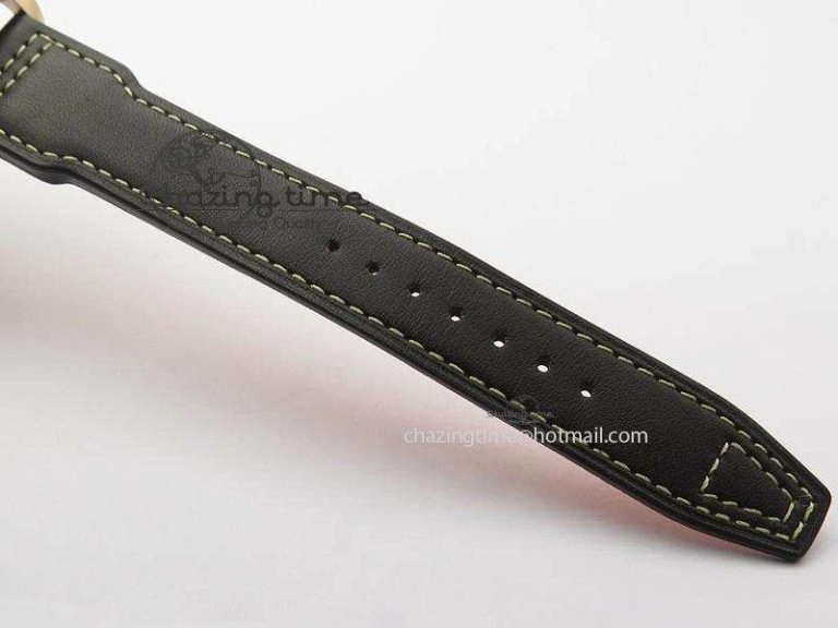 Vibrant Big Pilot Real PR 2016 IW500917 RG ZF Best Edition Gray Dial On Brown Leather Strap A 7290