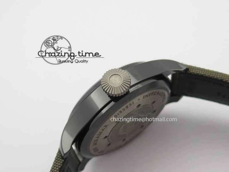 Big Pilot Real PR 48mm IW501902 Real Ceramic ZF 1:1 Best Edition On Green Nylon Strap A51111 V Durable 7249