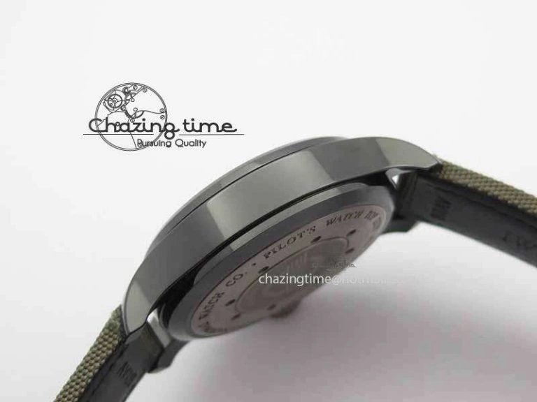 Big Pilot Real PR 48mm IW501902 Real Ceramic ZF 1:1 Best Edition On Green Nylon Strap A51111 V Durable 7249