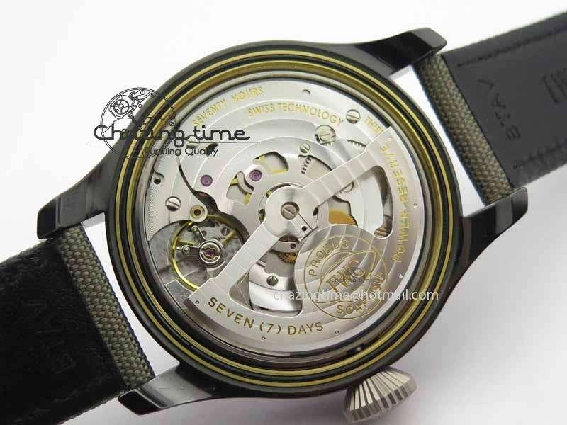 Big Pilot Real PR 48mm IW501902 Real Ceramic ZF 1:1 Best Edition On Green Nylon Strap A51111 V Durable 7249