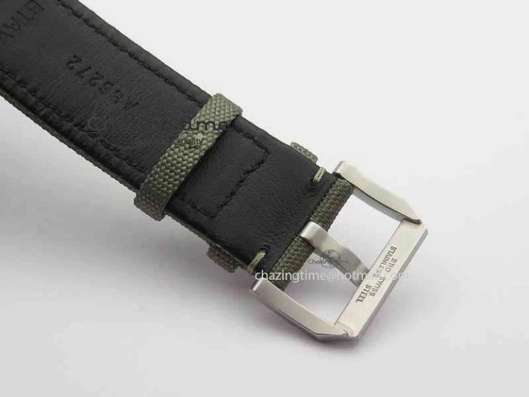 Big Pilot Real PR 48mm IW501902 Real Ceramic ZF 1:1 Best Edition On Green Nylon Strap A51111 V Durable 7249