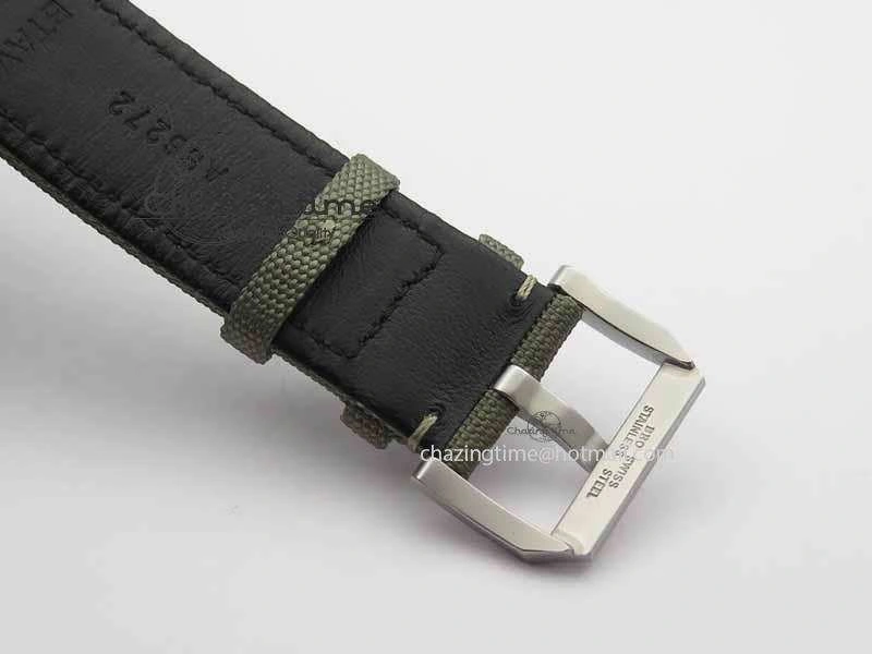 Big Pilot Real PR 48mm IW501902 Real Ceramic ZF 1:1 Best Edition On Green Nylon Strap A51111 V Durable 7249