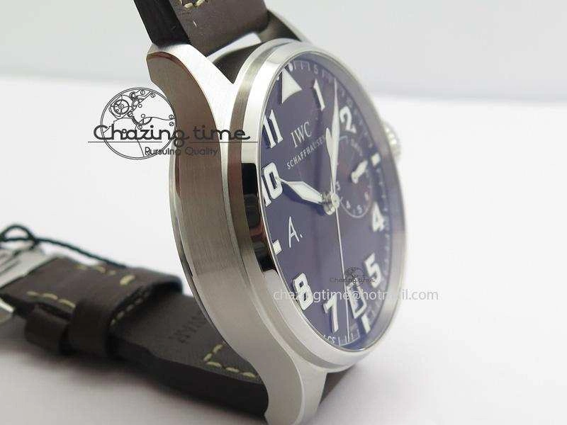 SoftTouch Big Pilot Real PR IW500422 ZF Best Edition Brown Dial On Brown Leather Strap A 7289