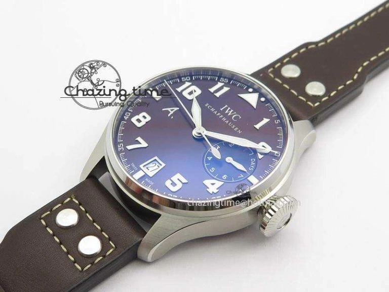 SoftTouch Big Pilot Real PR IW500422 ZF Best Edition Brown Dial On Brown Leather Strap A 7289