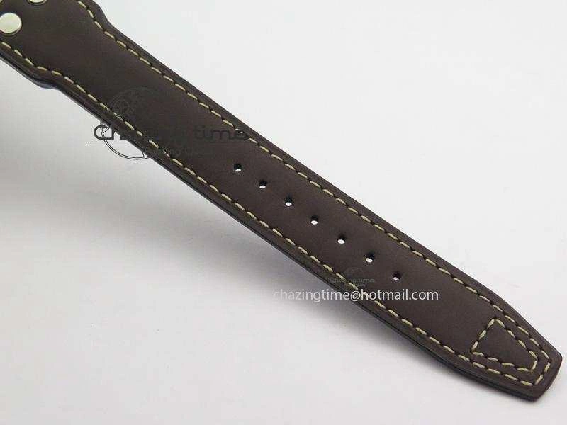 SoftTouch Big Pilot Real PR IW500422 ZF Best Edition Brown Dial On Brown Leather Strap A 7289