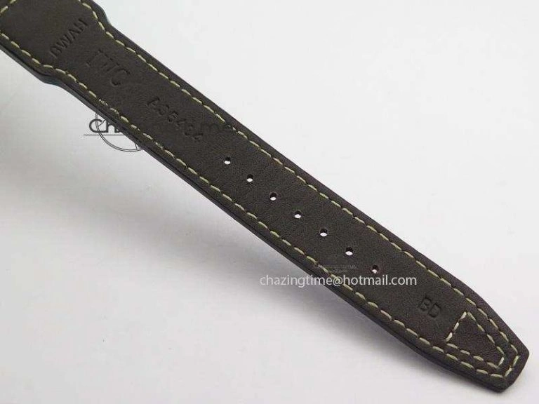 SoftTouch Big Pilot Real PR IW500422 ZF Best Edition Brown Dial On Brown Leather Strap A 7289