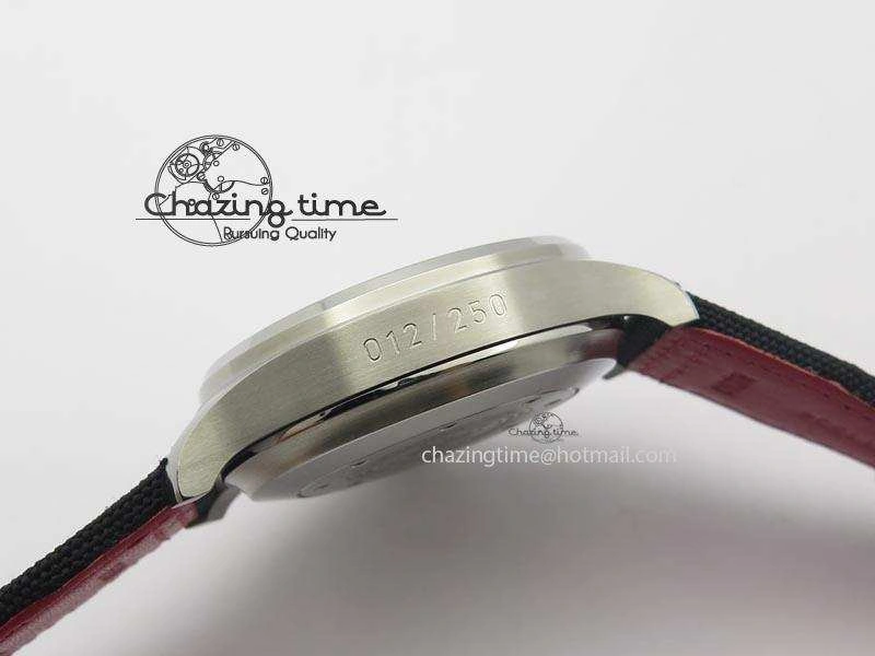 Snug Big Pilot Real PR IW500432 DFB Limited Edition ZF 1:1 Best Edition On Black Nylon Strap A 7276