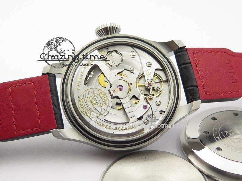 Big Pilot Real PR IW500433 “Muhammad Ali” ZF Best Edition On Black Leather Strap A Efficient 7294