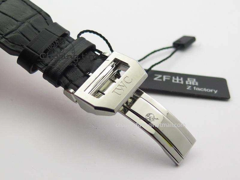 Big Pilot Real PR IW500435 “Muhammad Ali” ZF Best Edition On Black Leather Strap A Supportive 7295