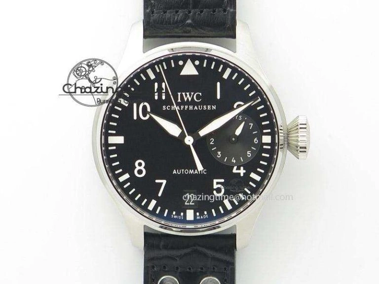 Big Pilot Real PR IW500901 ZF 1:1 Best Edition On Black Leather Strap A Trendsetting 7340